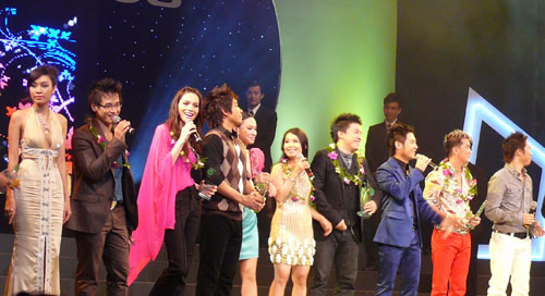 Nhạt nhòa Lễ trao giải Làn sóng xanh 2008